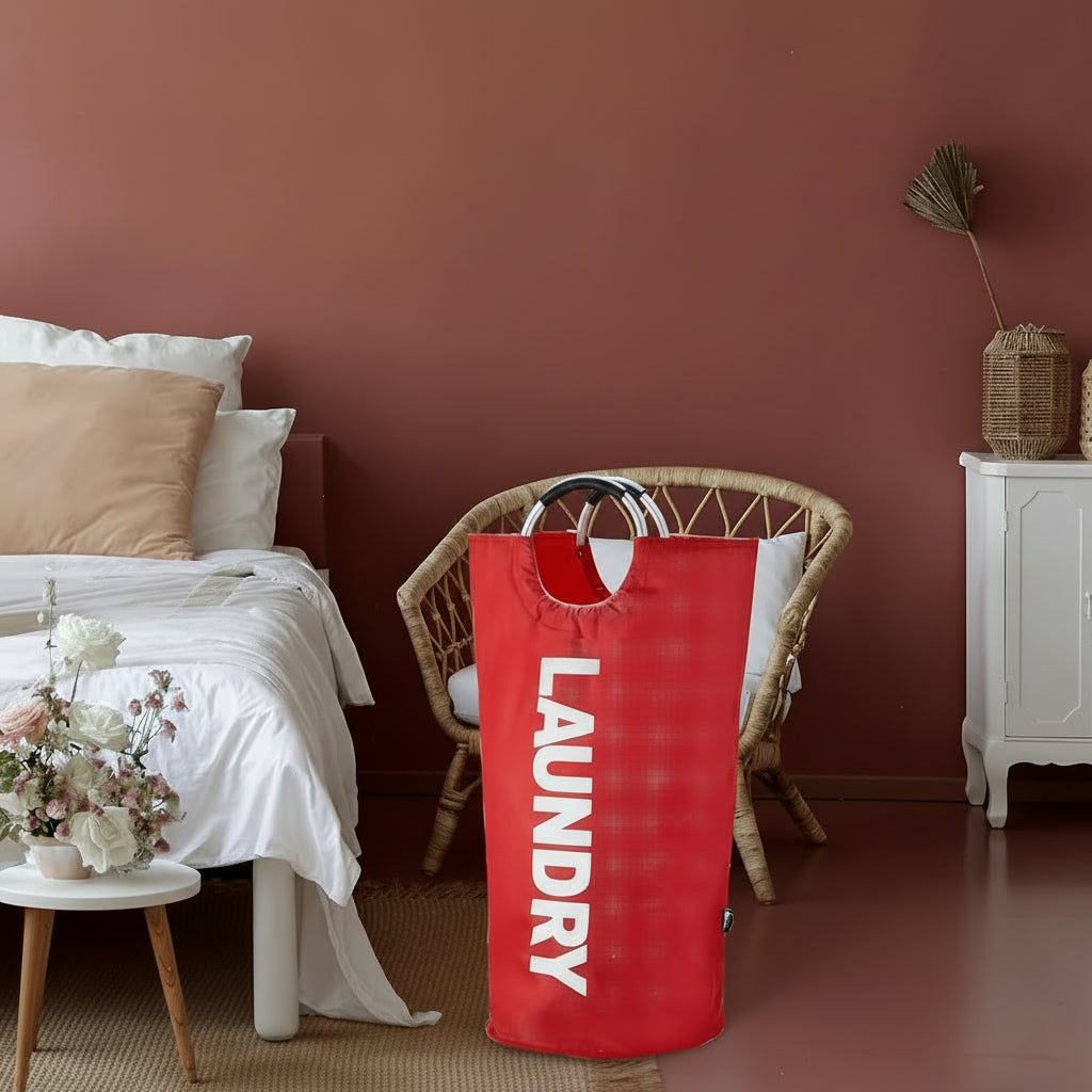 Large Foldable Laundry Hamper with Waterproof Fabric | Space-Saving Design for Easy Storage 9