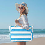 Large Waterproof Beach Tote with Spacious Design | Perfect Beach Bag for All Essentials 1