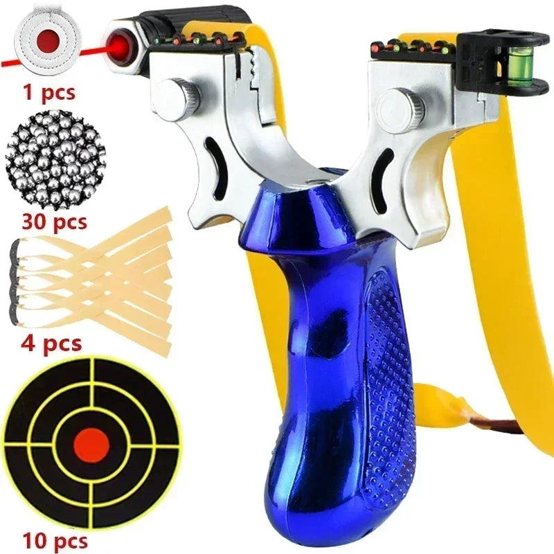 Tuzwa Outdoor Target Practice Aiming Toy with LED Guide & Level – Lightweight Polycarbonate Design with Non-Slip Grip, 115mm