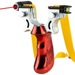 Tuzwa Outdoor Target Practice Aiming Toy with LED Guide & Level – Lightweight Polycarbonate Design with Non-Slip Grip, 115mm
