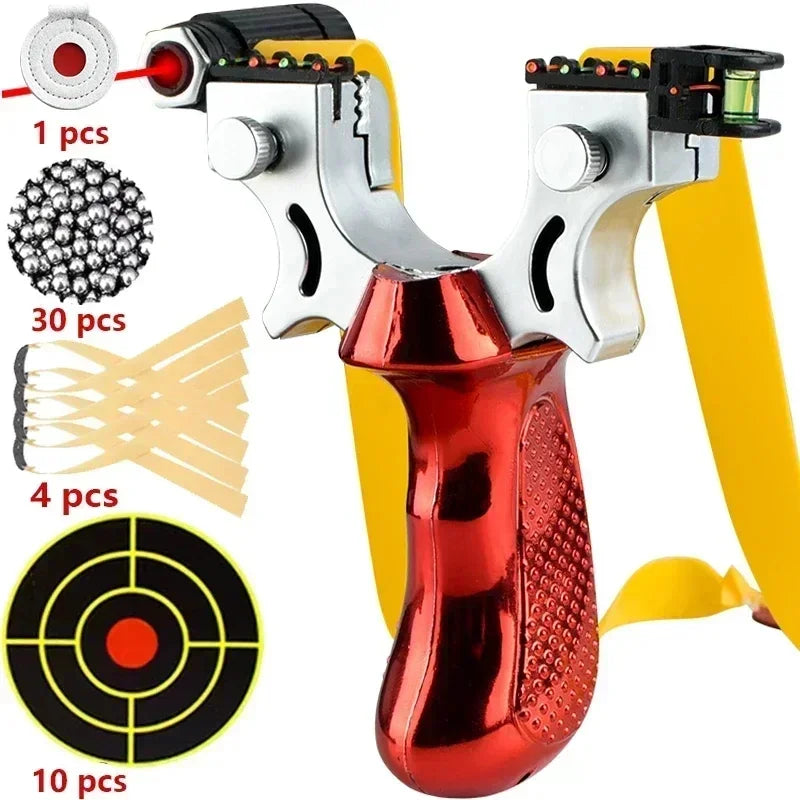 Tuzwa Outdoor Target Practice Aiming Toy with LED Guide & Level – Lightweight Polycarbonate Design with Non-Slip Grip, 115mm