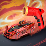 Laser Guided RC Car | Remote Control Wall Climber with LED Lights | Fun Indoor Racing Experience for Kids 0