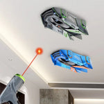 Laser Guided RC Car | Remote Control Wall Climber with LED Lights | Fun Indoor Racing Experience for Kids 6