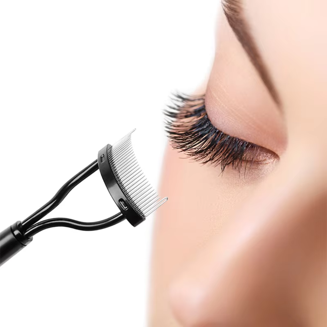 Lash Separator Tool | Eyelash Comb with Curved Design for Clump-Free Application 0