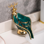 Leaf-Inspired Soap Holder with Moisture-Resistant Design | Elegant Bathroom Accessory for Soap Longevity 4