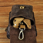 Leather Waist Pack | Premium Full-Grain Cowhide with Adjustable Strap | Stylish and Functional Everyday Companion 6