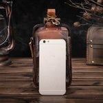 Leather Waist Pack | Premium Full-Grain Cowhide with Adjustable Strap | Stylish and Functional Everyday Companion 8