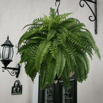 Lifelike Artificial Boston Fern with UV Resistance & Waterproof Design for Year-Round Outdoor Décor 1