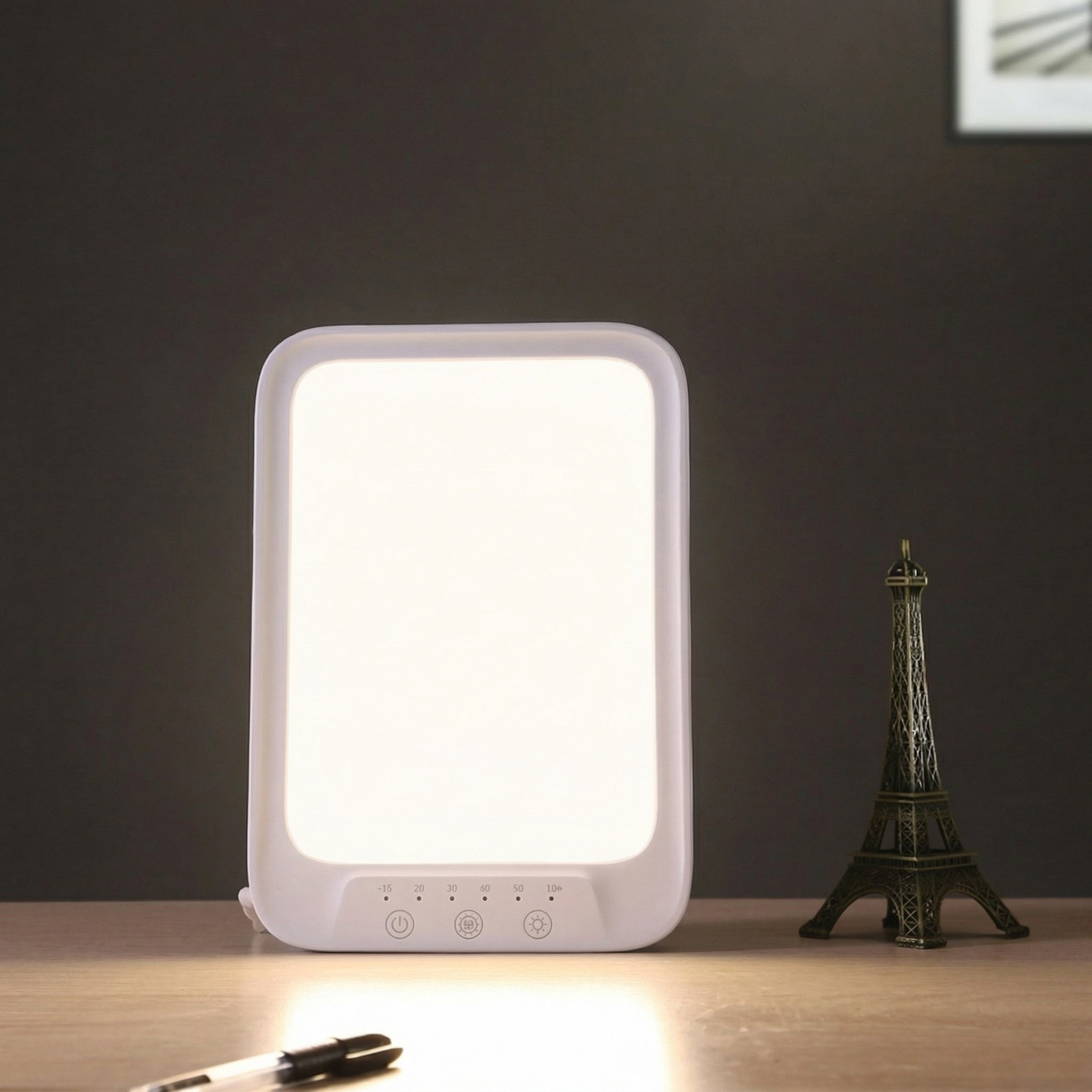Light Therapy Lamp | 10,000 Lux Sunlight Lamp with Adjustable Brightness | UV-Free SAD Light Therapy for Mood Enhancement 0