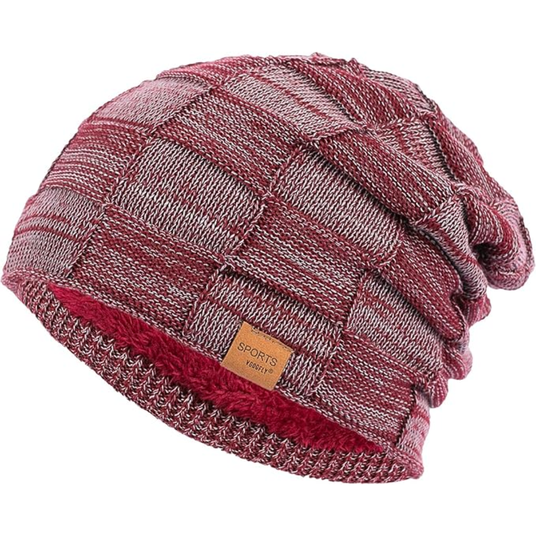 Luca Collection | Beanie Hat with Thermal Fleece Lining | Stylish Winter Beanie for Warmth and Comfort 4