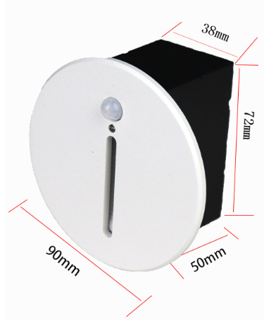Luca | LED Step Lights with Smart Sensor Technology | Energy-Efficient Stair Lighting for Safety and Elegance 4