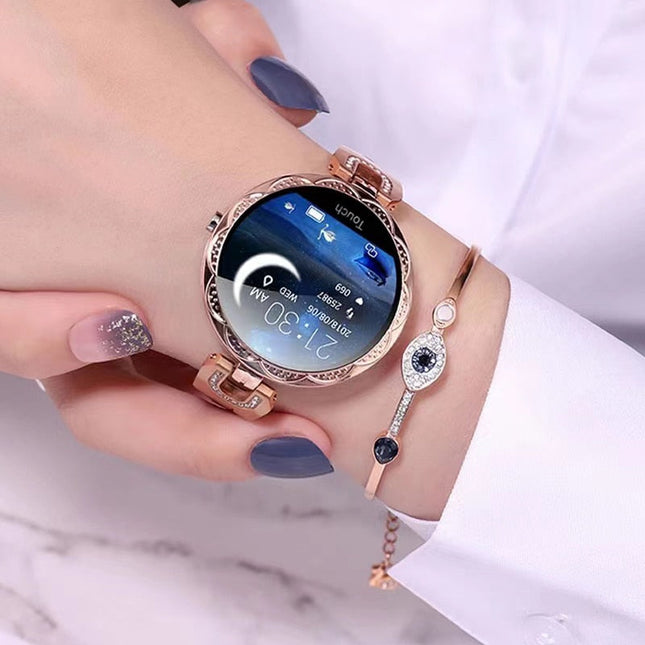 LumaFit | Waterproof Smartwatch for Women with Heart Rate Monitoring | Stylish Design for Active Lifestyle 1