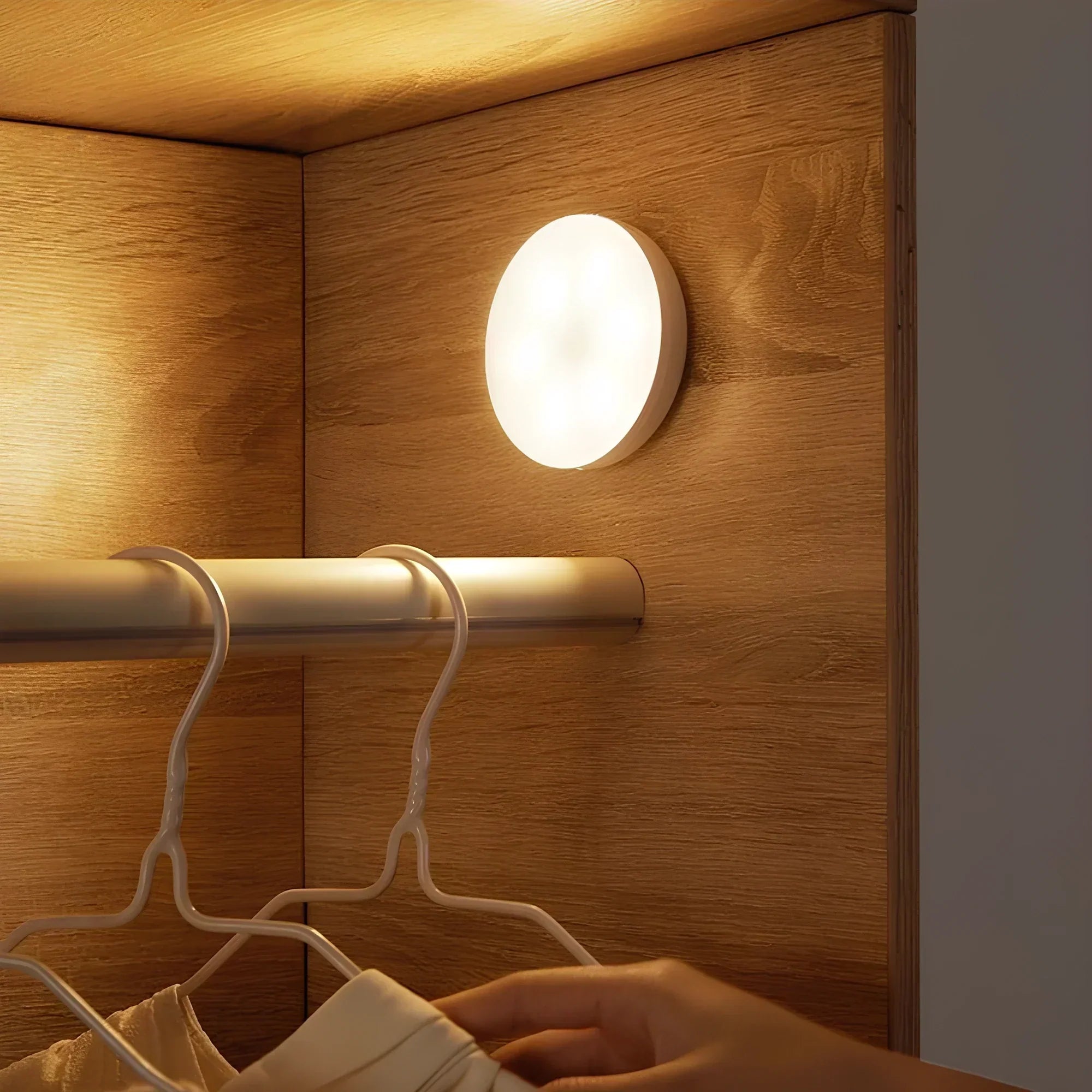 LumaLight | Wireless Motion Sensor Lamp with Battery & USB Rechargeable Options | Smart Lighting for Home Safety 0