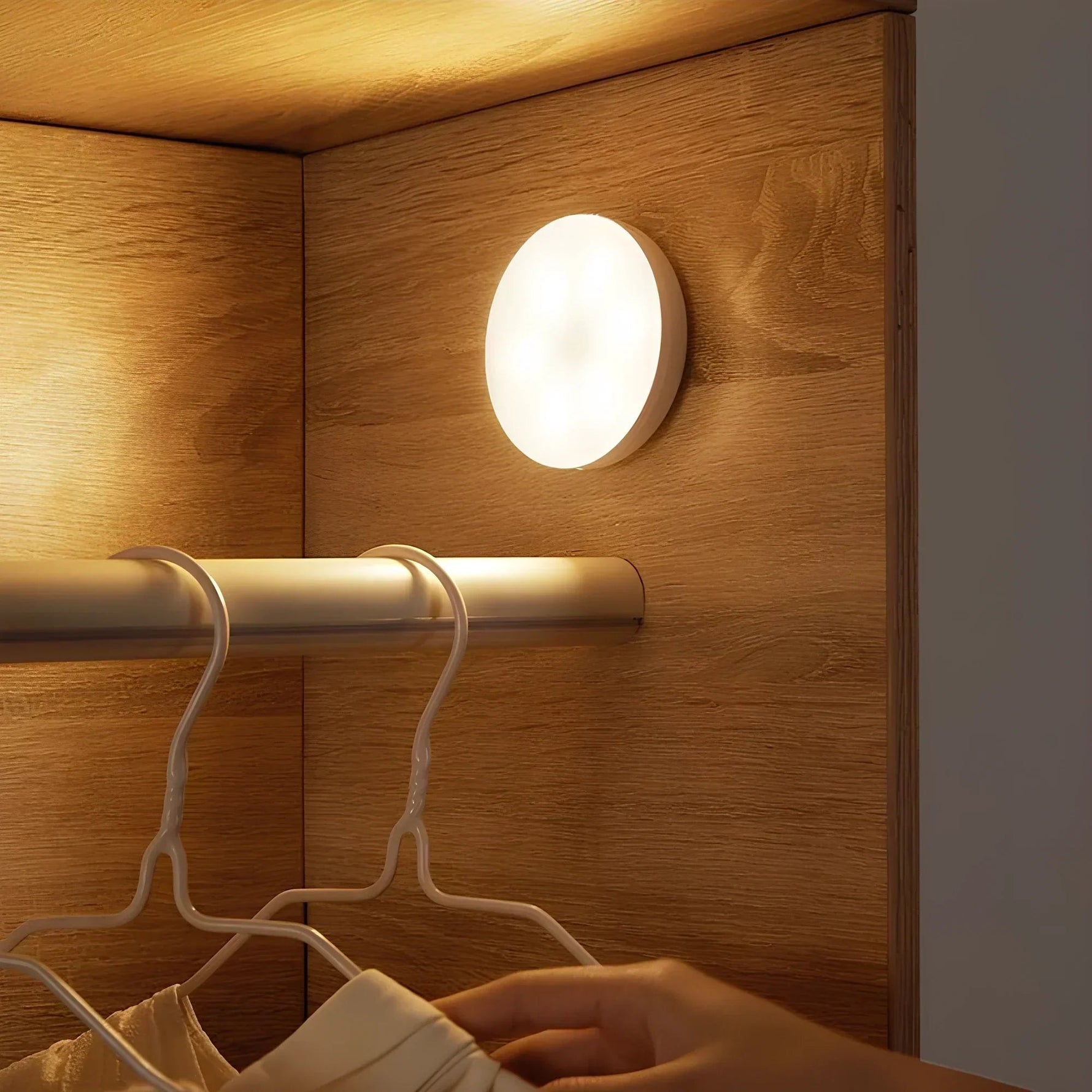LumaLight | Wireless Motion Sensor Lamp with Battery & USB Rechargeable Options | Smart Lighting for Home Safety 0