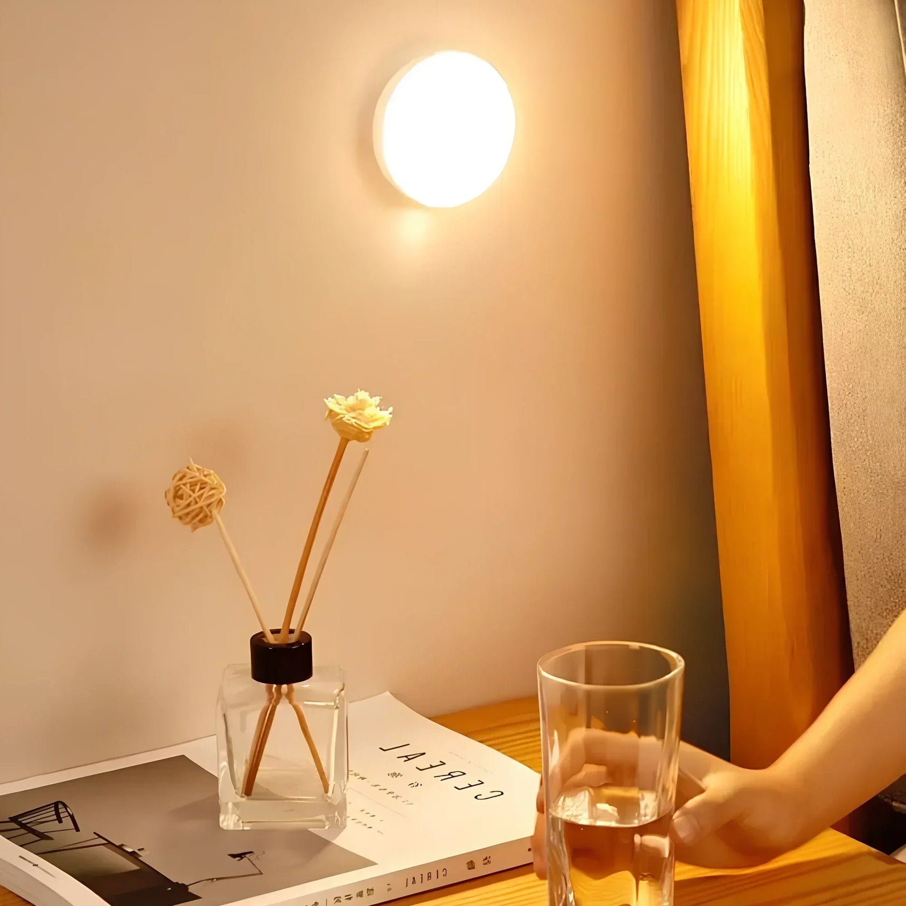 LumaLight | Wireless Motion Sensor Lamp with Battery & USB Rechargeable Options | Smart Lighting for Home Safety 4