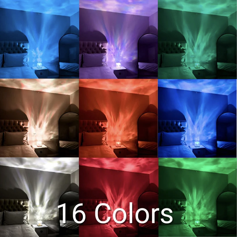 LumaZen | LED Ambient Lamp with Soothing Wave Effect & Colors | Perfect for Relaxation and Sleep 5