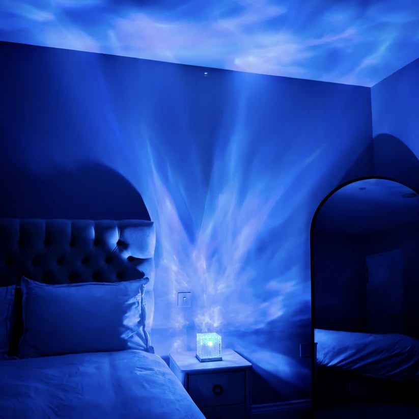 LumaZen | LED Ambient Lamp with Soothing Wave Effect & Colors | Perfect for Relaxation and Sleep 7
