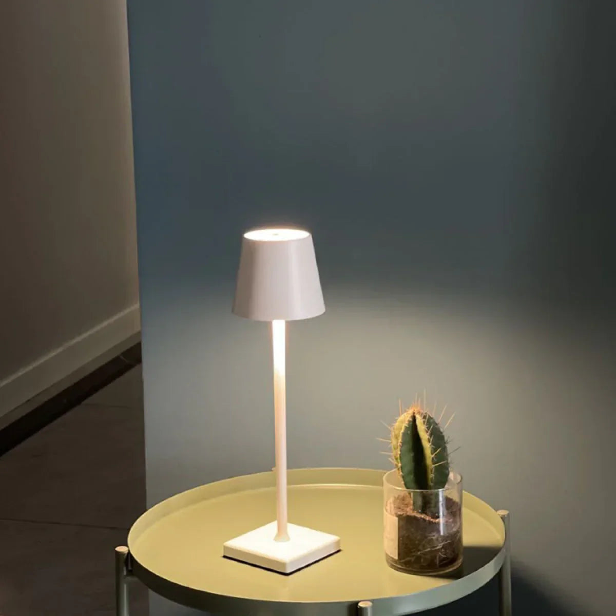 LumiAura | Portable Dimmable LED Table Lamp with Stylish Design | Wireless Lighting for Any Space 4