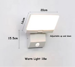 LumiFold | Outdoor Wall Light with Motion Sensor & Adjustable Head | IP65 Waterproof for Modern Homes 4
