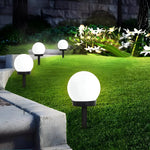 LumiGlobe | Solar Pathway Lights Set with Waterproof Design | Elegant Outdoor Illumination for Gardens 0