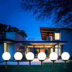 LumiGlobe | Solar Pathway Lights Set with Waterproof Design | Elegant Outdoor Illumination for Gardens 1