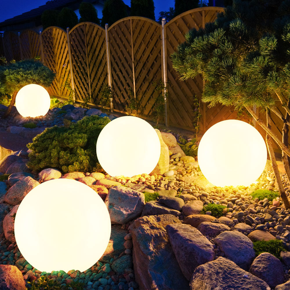 LumiGlobe | Wireless Weatherproof Garden Light with Color-Changing LED | Versatile Illumination for Indoor and Outdoor Spaces 0