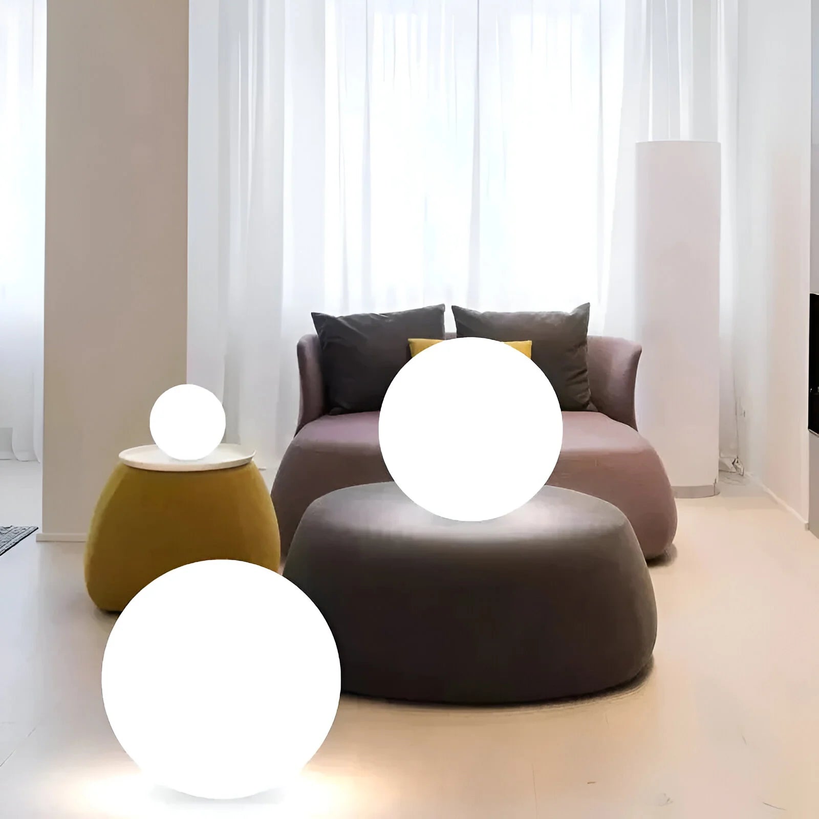 LumiGlobe | Wireless Weatherproof Garden Light with Color-Changing LED | Versatile Illumination for Indoor and Outdoor Spaces 7