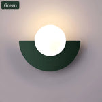 LumiGlow | Modern Semicircle Wall Light with Colorful Design | Elegant Home Accent for Any Living Space 5
