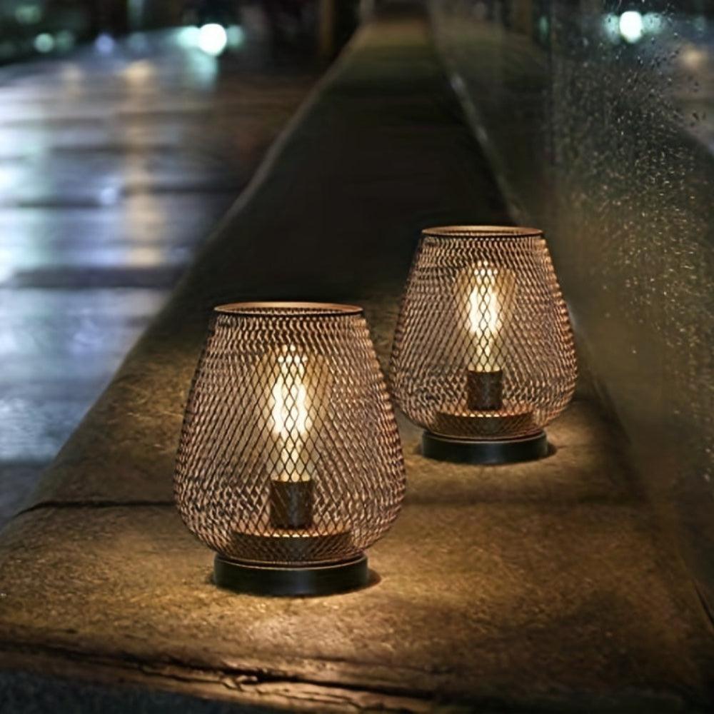 Lumiara | Cordless Ambient Table Lamps with Elegant Mesh Design | Warm LED Glow for Cozy Atmosphere 4