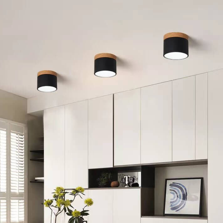 LuminaLog | Modern Sleek LED Flush Mount Ceiling Light Fixture 7