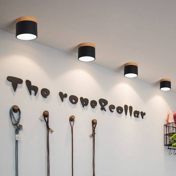 LuminaLog | Modern Sleek LED Flush Mount Ceiling Light Fixture 8