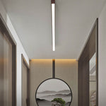 LuminaWood | Elegant Modern Minimalist LED Flush Mount Ceiling Light 1