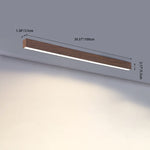 LuminaWood | Elegant Modern Minimalist LED Flush Mount Ceiling Light 5