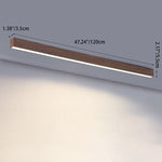 LuminaWood | Elegant Modern Minimalist LED Flush Mount Ceiling Light 6