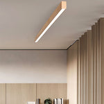 LuminaWood | Elegant Modern Minimalist LED Flush Mount Ceiling Light 9