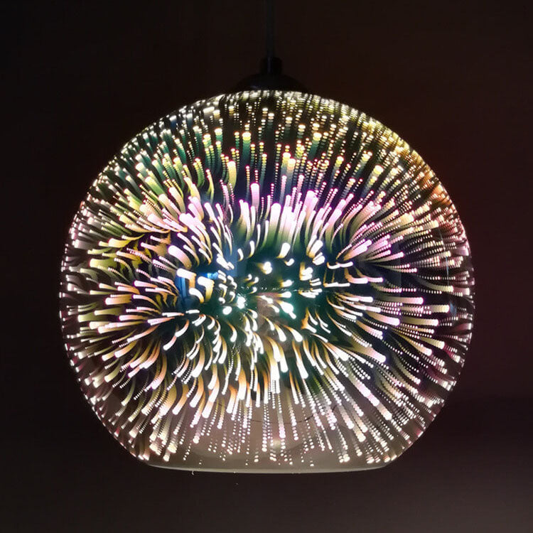 LuminaraGlow | Vibrant Modern 3D Colorful Glass Pendant Light 13