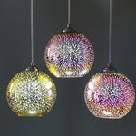 LuminaraGlow | Vibrant Modern 3D Colorful Glass Pendant Light 5