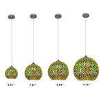 LuminaraGlow | Vibrant Modern 3D Colorful Glass Pendant Light 7