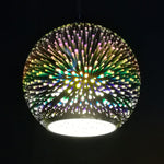 LuminaraGlow | Vibrant Modern 3D Colorful Glass Pendant Light 9
