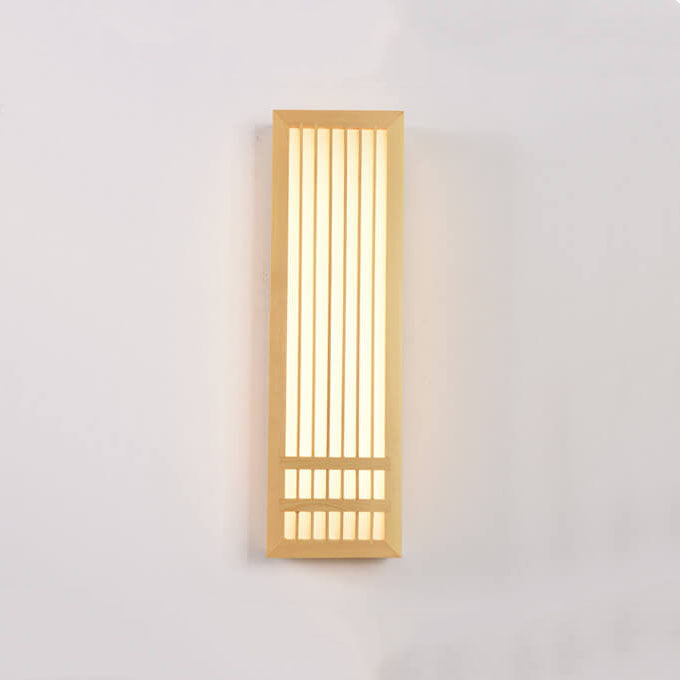 Luminara | Elegant Minimalist Solid Wood LED Wall Sconce Lamp 9
