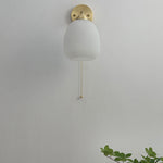 Luminara | Elegant Modern Brass and Glass Wall Sconce Light 8