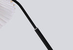 Luminara | Elegant Modern Fabric Pleated Shade Floor Lamp 6