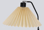 Luminara | Elegant Modern Fabric Pleated Shade Floor Lamp 7