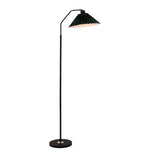 Luminara | Elegant Modern Fabric Pleated Shade Floor Lamp 9