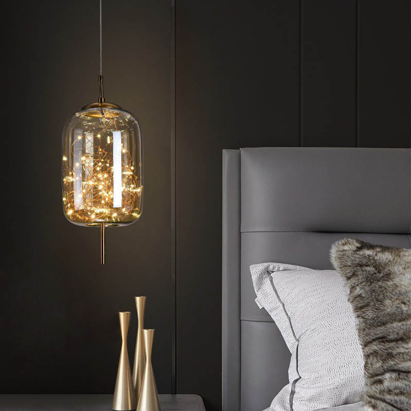 Luminara | Elegant Scandinavian Glass Pendant Light Fixture 0