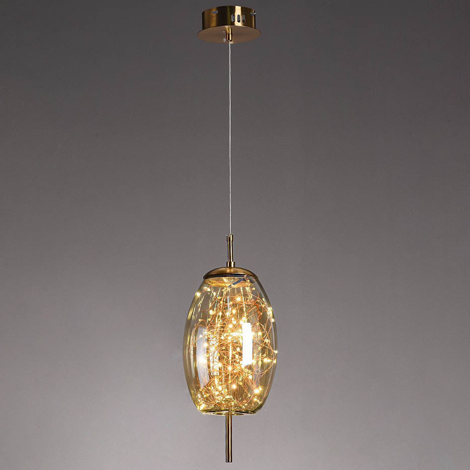 Luminara | Elegant Scandinavian Glass Pendant Light Fixture 10