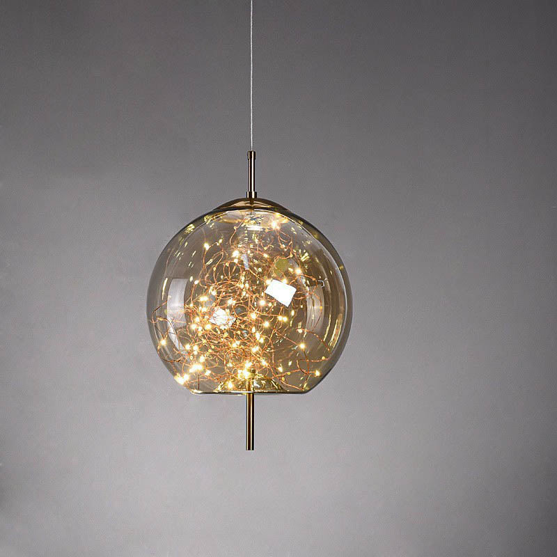 Luminara | Elegant Scandinavian Glass Pendant Light Fixture 11