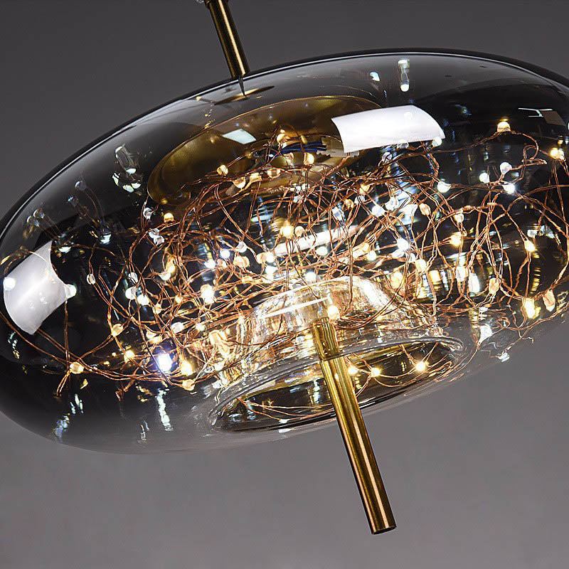 Luminara | Elegant Scandinavian Glass Pendant Light Fixture 6