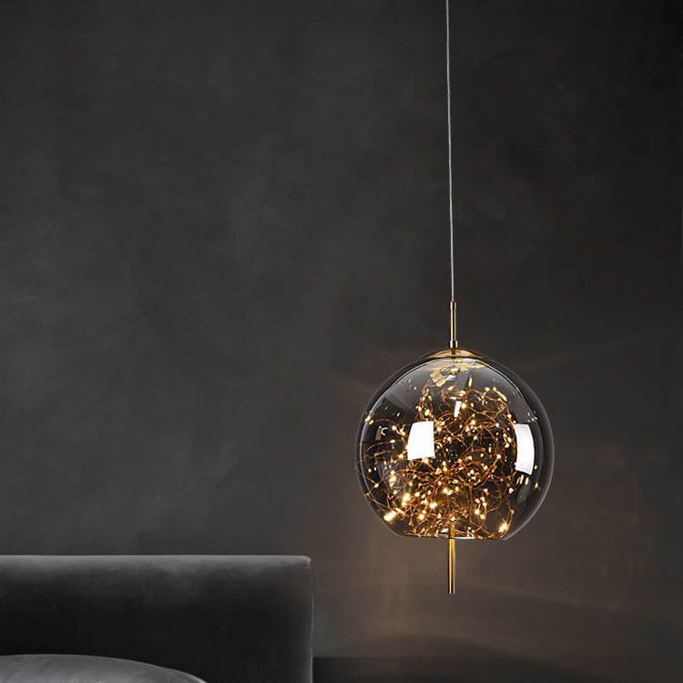 Luminara | Elegant Scandinavian Glass Pendant Light Fixture 7
