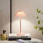 Luminara | Elegant Scandinavian Rechargeable Fabric Table Lamp 2
